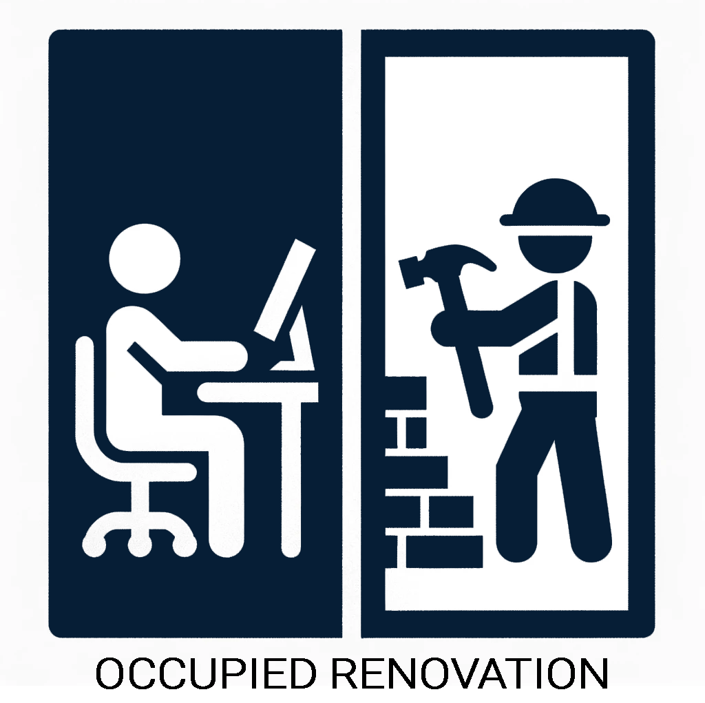 occupied renovation